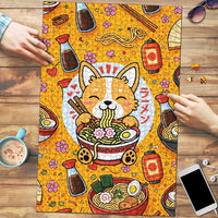 Kawaii Ramen Cute Anime Dog Corgi Puzzle Japanese Noodles