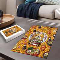 Kawaii Ramen Cute Anime Dog Corgi Puzzle Japanese Noodles