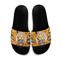 Kawaii Ramen Cute Anime Dog Corgi Slide Sandals Japanese Noodles