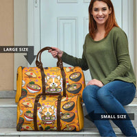 Kawaii Ramen Cute Anime Dog Corgi Travel Bag Japanese Noodles