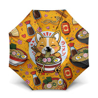Kawaii Ramen Cute Anime Dog Corgi Umbrella Japanese Noodles