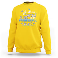Sitka Girl Sweatshirt In An Wonderful World - Wonder Print Shop