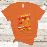Auctioneer T Shirt Life Is Full Of Risks - Wonder Print Shop