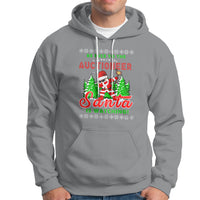 Auctioneer Hoodie Santa Is Watching - Wonder Print Shop