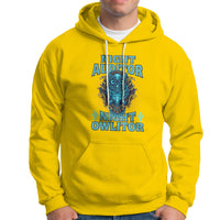 Night Auditor Hoodie Night Owlitor - Wonder Print Shop