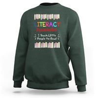 Literacy Specialist Sweatshirt I Teach Little People To Read - Wonder Print Shop