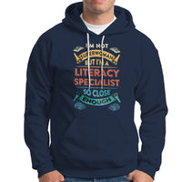 Literacy Specialist Hoodie Im Not Superwoman - Wonder Print Shop