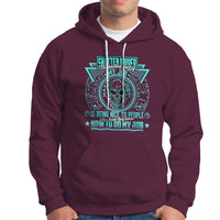 Shutter Driver Hoodie The Hardest Part Of My Job Is Being Nice To People Who Think They Know - Wonder Print Shop