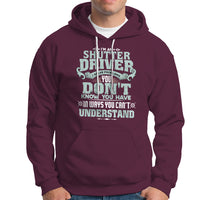 Shutter Driver Hoodie I Solve Problems - Wonder Print Shop