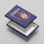 Serbia Canvas Wall Art with National Map and Coat of Arms Design in Blue Red Pattern