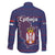 Serbia Family Matching Short Sleeve Bodycon Dress and Hawaiian Shirt with National Map and Coat of Arms Design in Blue Red Pattern