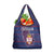 Serbia Grocery Bag with National Map and Coat of Arms Design in Blue Red Pattern