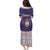 Serbia Puletasi with National Map and Coat of Arms Design in Blue Red Pattern