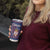 Serbia Tumbler Cup with National Map and Coat of Arms Design in Blue Red Pattern