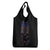 Serbia Grocery Bag with Wolf Head Graphic, Howling Wolf, and National Flag Stripes