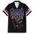 Serbia Hawaiian Shirt with Wolf Head Graphic, Howling Wolf, and National Flag Stripes