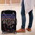 Serbia Luggage Cover with Wolf Head Graphic, Howling Wolf, and National Flag Stripes