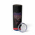 Serbia Skinny Tumbler with Wolf Head Graphic, Howling Wolf, and National Flag Stripes