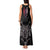 Serbia Tank Maxi Dress with Wolf Head Graphic, Howling Wolf, and National Flag Stripes
