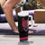 Serbia Tumbler With Handle with Wolf Head Graphic, Howling Wolf, and National Flag Stripes