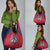Serbia Grocery Bag with Balkan Gray Wolf, Claw Marks, and Flag Sleeve Design