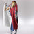 Serbia Hooded Blanket with Balkan Gray Wolf, Claw Marks, and Flag Sleeve Design