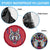 Serbia Spare Tire Cover with Balkan Gray Wolf, Claw Marks, and Flag Sleeve Design