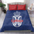 Serbia Flag Bedding Set with Double-Headed Eagle and National Coat of Arms Design