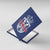 Serbia Flag Canvas Wall Art with Double-Headed Eagle and National Coat of Arms Design