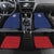 Serbia Flag Car Mats with Double-Headed Eagle and National Coat of Arms Design