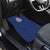 Serbia Flag Car Mats with Double-Headed Eagle and National Coat of Arms Design