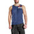 Serbia Flag Men Tank Top with Double-Headed Eagle and National Coat of Arms Design