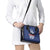 Serbia Flag Shoulder Handbag with Double-Headed Eagle and National Coat of Arms Design