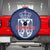 Serbia Flag Spare Tire Cover with Double-Headed Eagle and National Coat of Arms Design