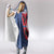 Serbia Hooded Blanket with Royal Animal Crest and Tulip Floral Blue Background