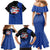 Puerto Rico Family Matching Mermaid Dress and Hawaiian Shirt with Coqui Frog Symbol and Distressed Flag Design