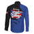 Puerto Rico Family Matching Puletasi and Hawaiian Shirt with Coqui Frog Symbol and Distressed Flag Design