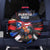 Puerto Rico Rooster Spare Tire Cover with Flag Design and Tropical Hibiscus Flowers