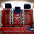 Puerto Rico Back Car Seat Cover with Tribal Patterns, Flag Emblem, and Taino Symbol Design