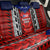 Puerto Rico Back Car Seat Cover with Tribal Patterns, Flag Emblem, and Taino Symbol Design