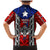 Puerto Rico Family Matching Mermaid Dress and Hawaiian Shirt with Tribal Patterns, Flag Emblem, and Taino Symbol Design