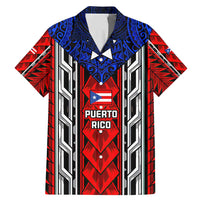 Puerto Rico Family Matching Mermaid Dress and Hawaiian Shirt with Tribal Patterns, Flag Emblem, and Taino Symbol Design