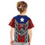 Puerto Rico Kid T Shirt with Tribal Patterns, Flag Emblem, and Taino Symbol Design