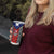 Puerto Rico Tumbler Cup with Tribal Patterns, Flag Emblem, and Taino Symbol Design