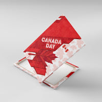 Canada Day Patriotic Maple Leaf Canvas Wall Art Geometric Rocky Mountain Art Heritage 1867 Graphic
