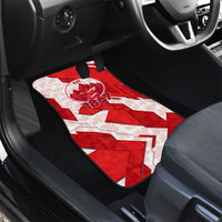 Canada Day Patriotic Maple Leaf Car Mats Geometric Rocky Mountain Art Heritage 1867 Graphic