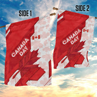 Canada Day Patriotic Maple Leaf Garden Flag Geometric Rocky Mountain Art Heritage 1867 Graphic