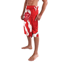 Canada Day Patriotic Maple Leaf Lavalava Geometric Rocky Mountain Art Heritage 1867 Graphic