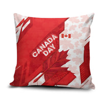 Canada Day Patriotic Maple Leaf Pillow Cover Geometric Rocky Mountain Art Heritage 1867 Graphic