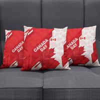 Canada Day Patriotic Maple Leaf Pillow Cover Geometric Rocky Mountain Art Heritage 1867 Graphic